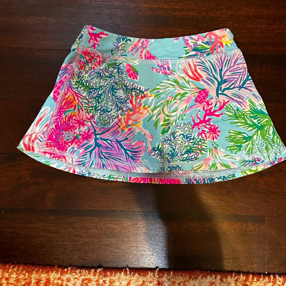 Lilly Pulitzer Colorful Floral Skort